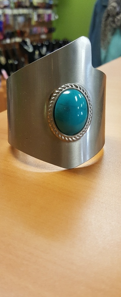 Ladies Silver Cuff Bracelet